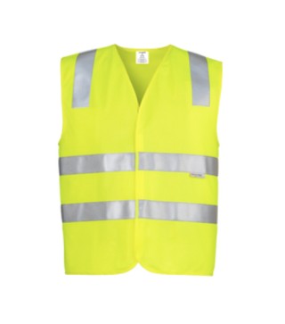 Unisex Hi Vis Basic Vest - Yellow:Yellow