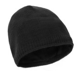 Acrylic Beanie W/Inner (10 Pack) - Black 