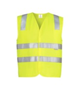 Unisex Hi Vis Basic Vest - Yellow 